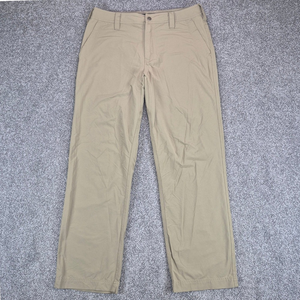 Marmot Hiking Pants Mens 32 Short Khaki Tan Nylon Stretch Outdoors 29" Inseam